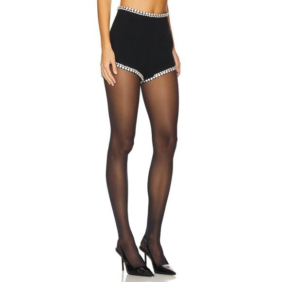 Cinq a Sept Juneve Shorts Black Crystal - Picture 2 of 5